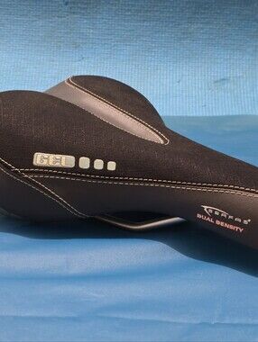 Serfas Dual Density Black Bicycle Saddle